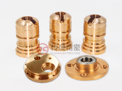 CNC lathe processing of copper parts, brass H59, purple copper H62, copper sleeve, precision hardware, mechanical equipment components